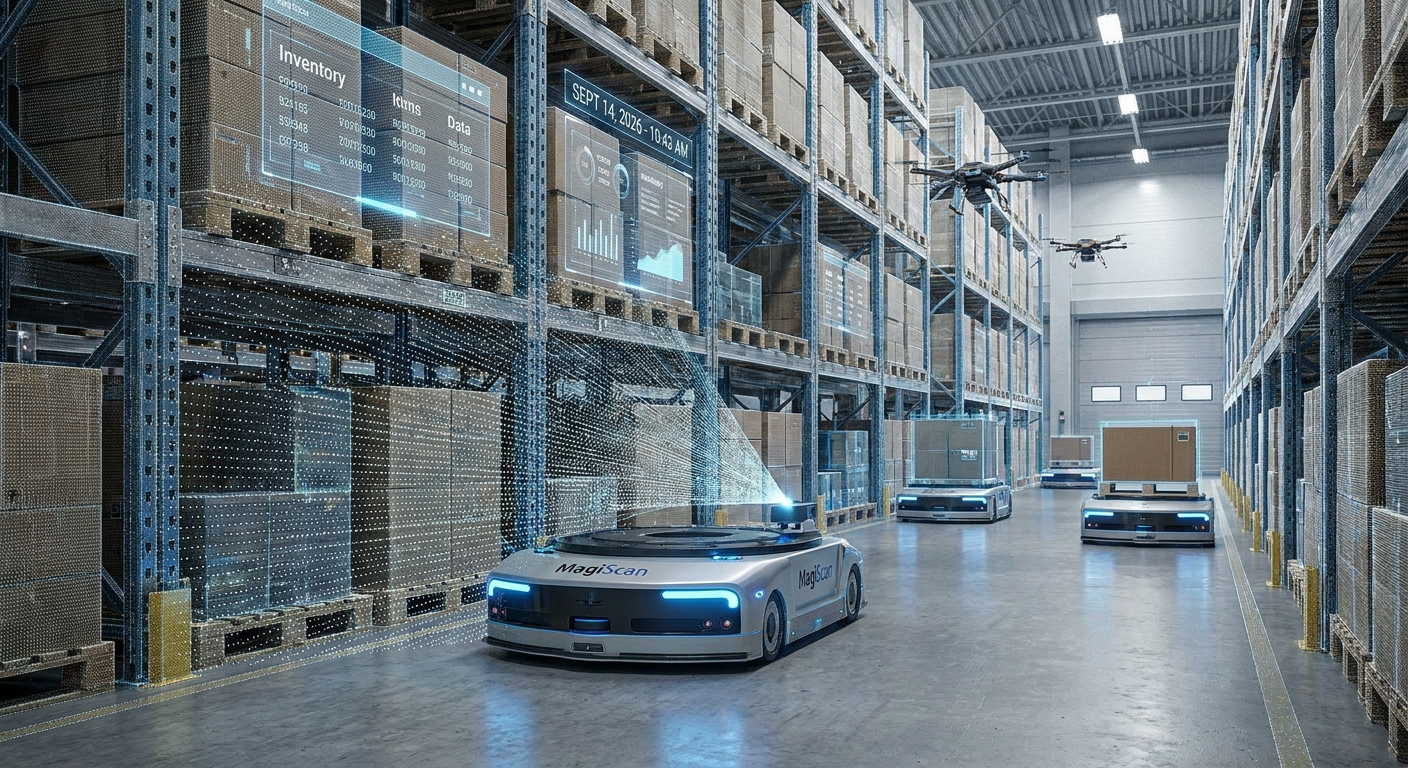 Inventory Auditing with 3D Scanning: Revolutionizing Logistics in 2026